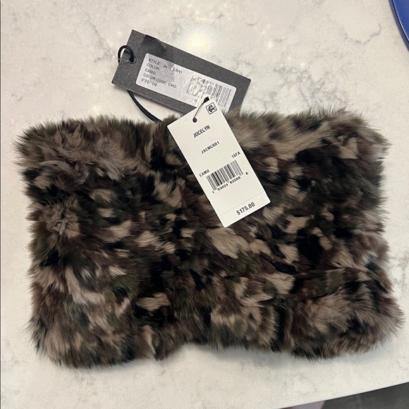 Real Fur Camo neck warmer - Picture 1 of 7